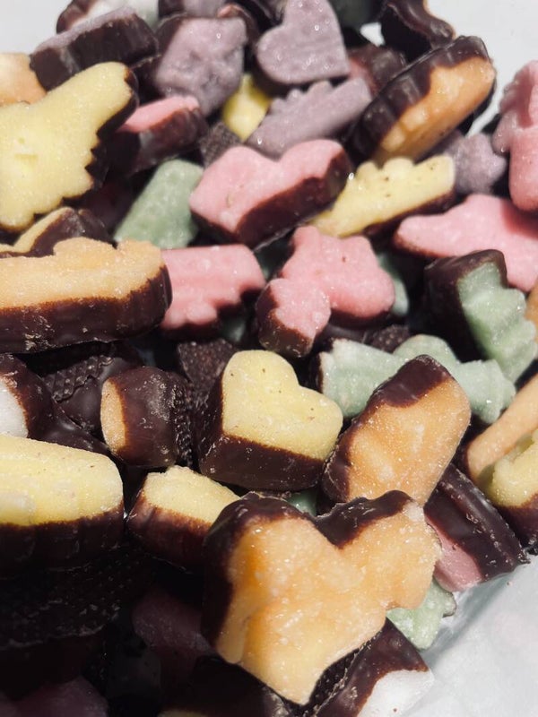 Sint fondantsuiker met chocolade per 100gr