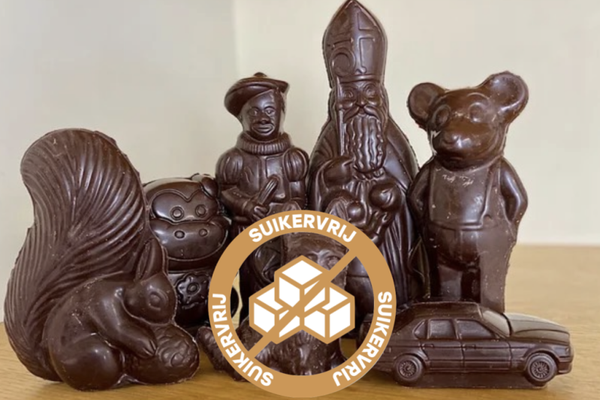 Kleine suikervrije figuren puur 100gr