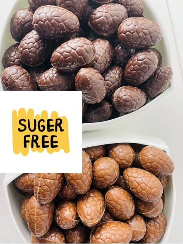 Mix suikervrije paaseitjes 250gr