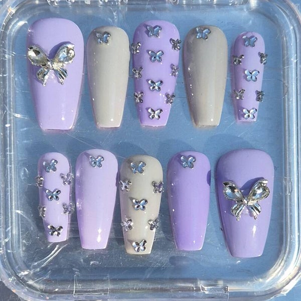 Lavender Butterfly