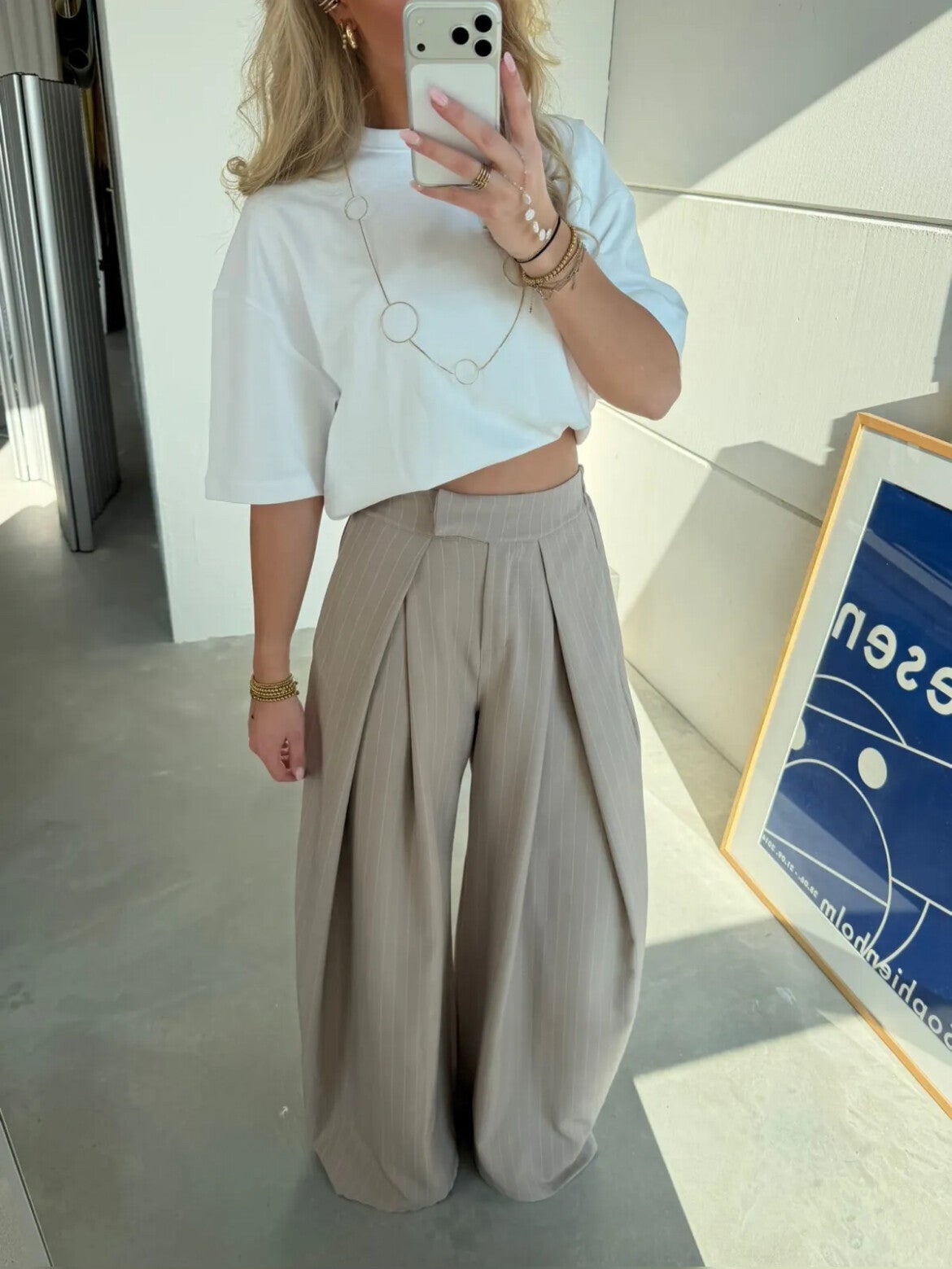 Viral Broek Taupe