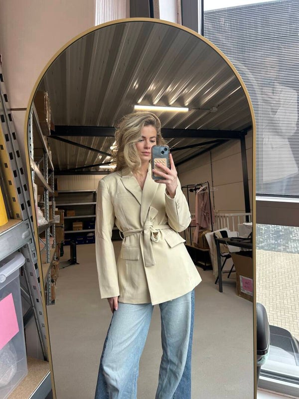 Beige Blazer