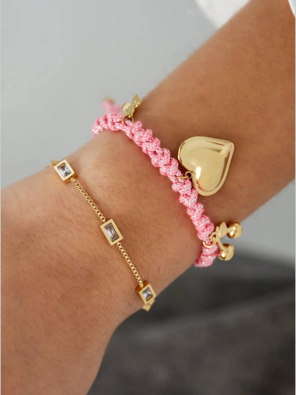Diamond Glow Armband Zilver