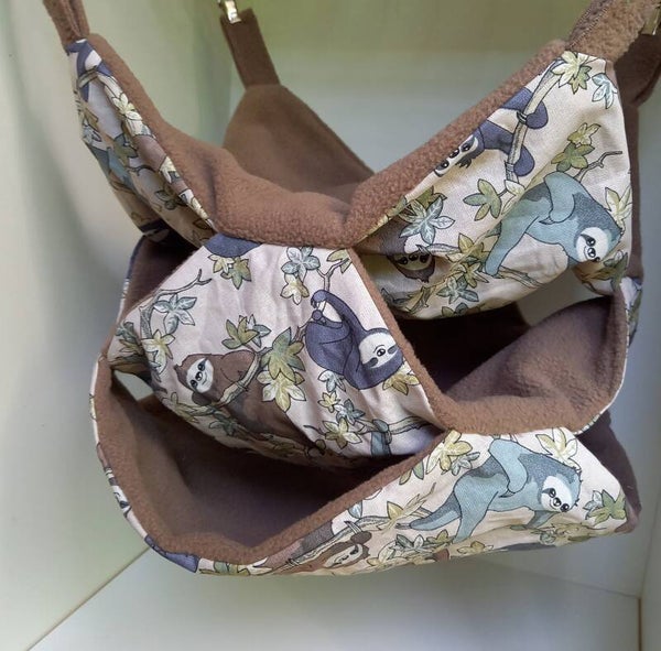 3 Stock Hängematte - Faultier taupe