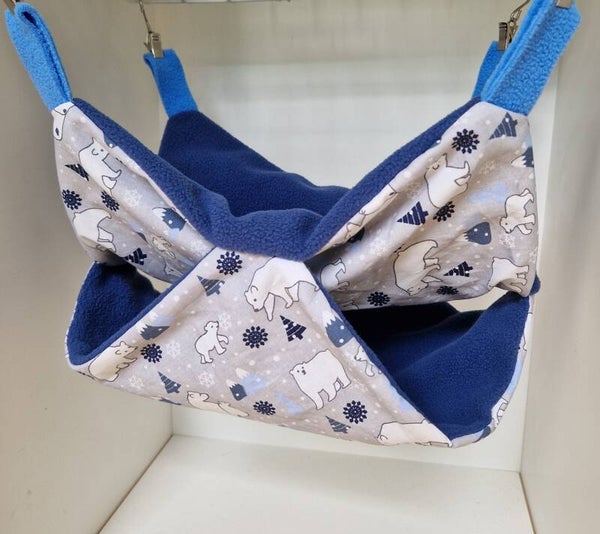 2 Stock Hängematte - Eisbär jeansblau