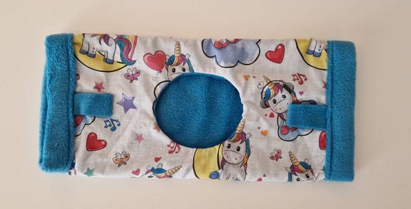 Röhre mit Loch - Einhorn türkis