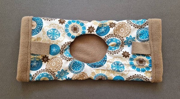 Röhre mit Loch - Mandala taupe