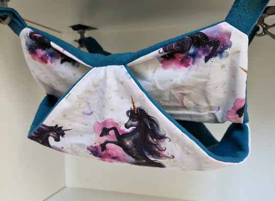 2 Stock Hängematte - Unicorn petrol