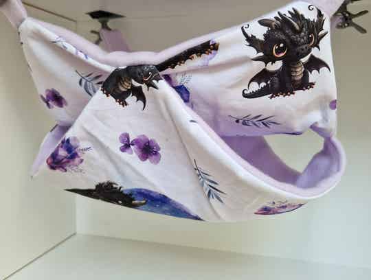 2 Stock Hängematte - Dragon flieder