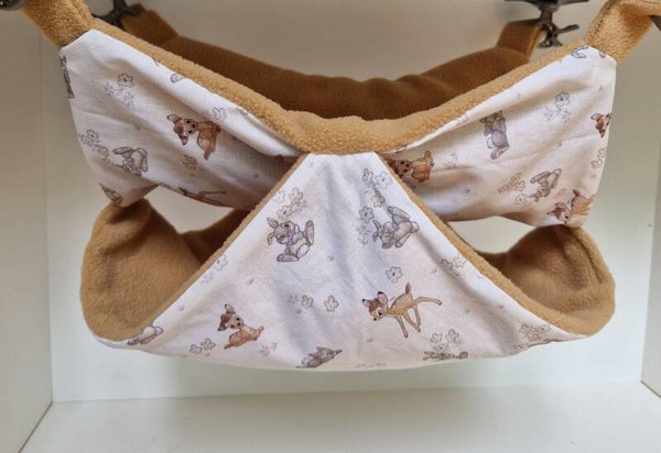 2 Stock Hängematte - Bambi und Hoppel