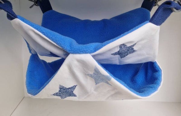 2 Stock Hängematte - Star hellblau