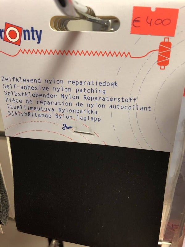 zelfklevend reparatiedoek