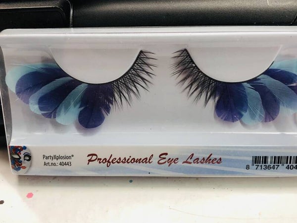 Licht blauw /kobalt /zwarte