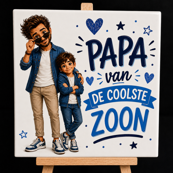 Papa van de coolste zoon