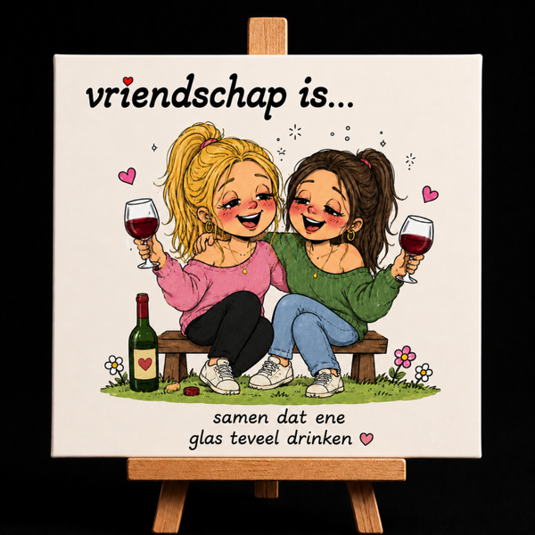 Vriendschap is…