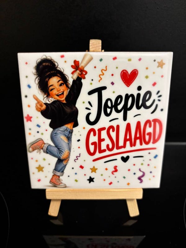 Joepie geslaagd