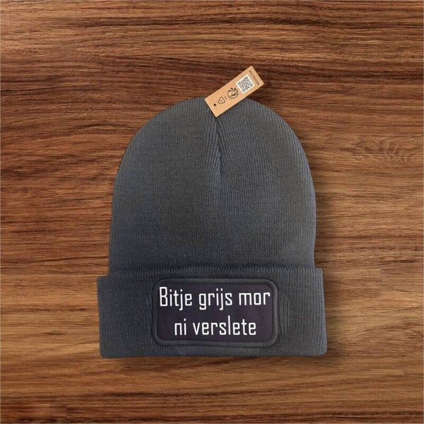 Bitje grijs mor ni verslete