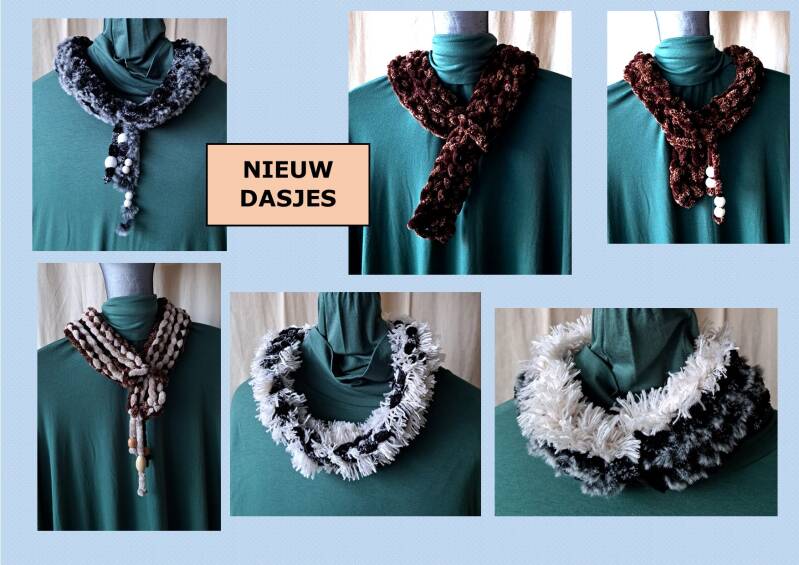 zachte dasjes als sieraad