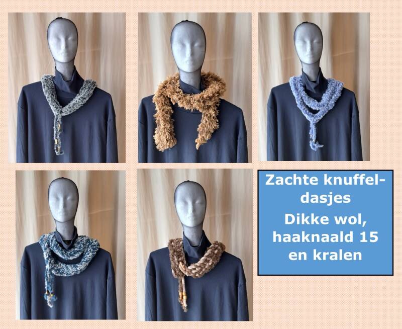 zachte  dasjes als sieraad