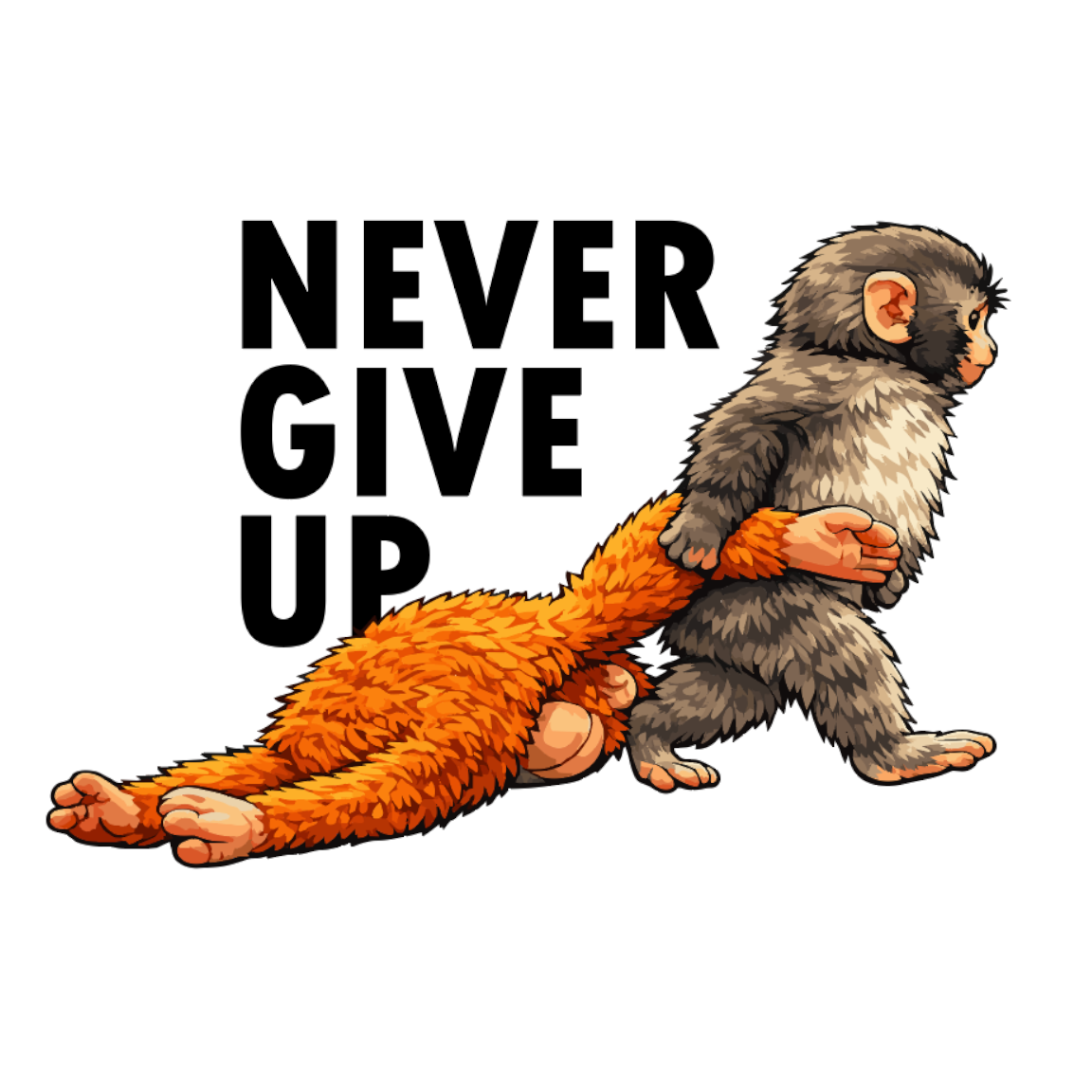 Never Give Up | 5er Bundle