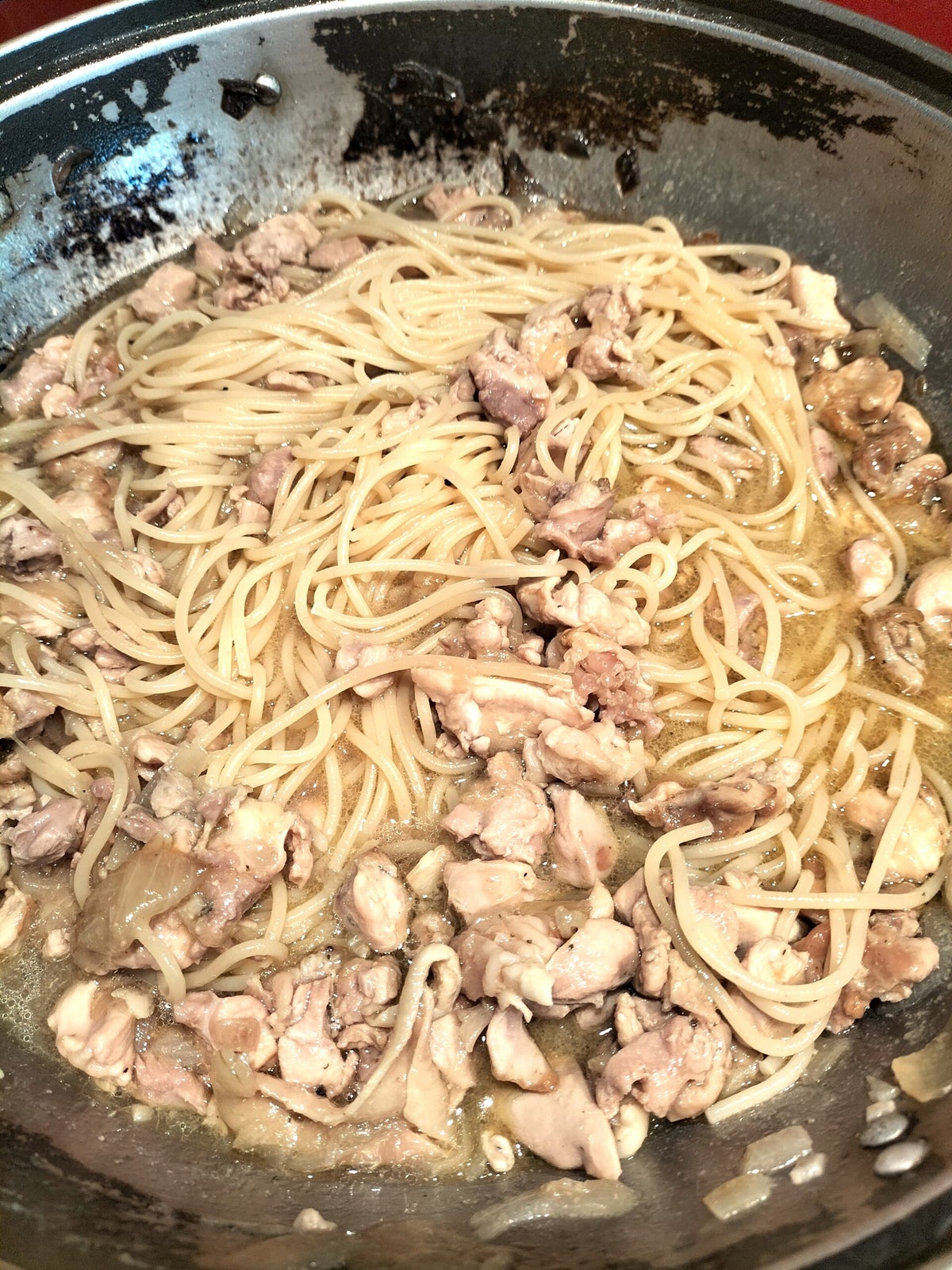 Spaghetti au ragoût blanc / Plats / Recettes | TopStéph