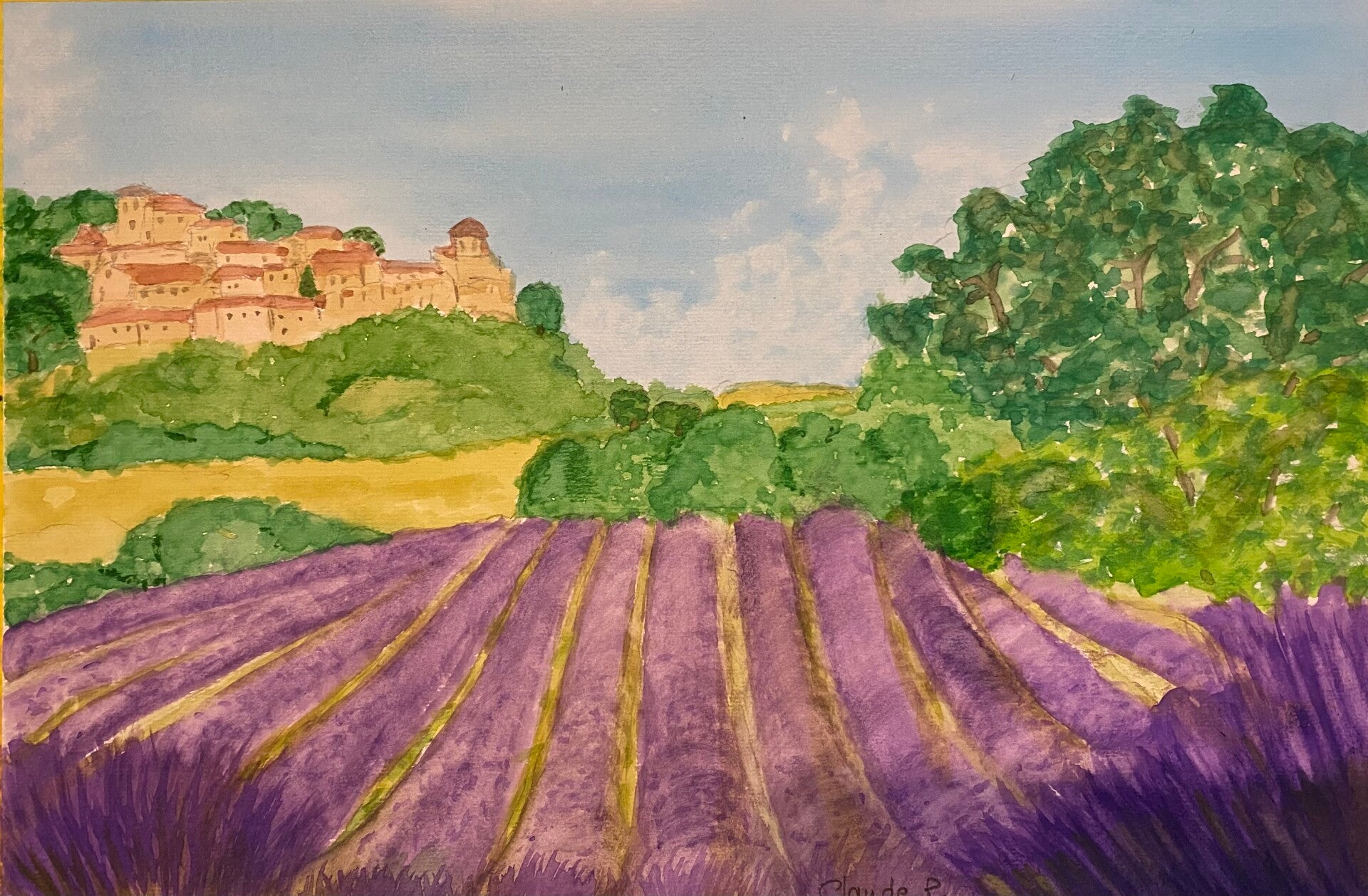 Village de Drôme provençale