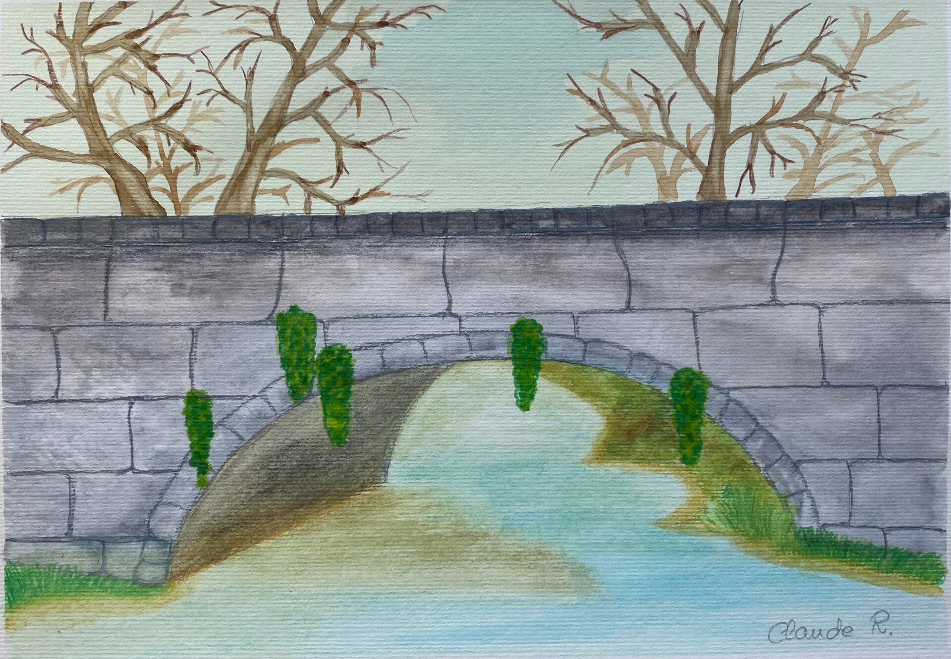 Pont sur le Nozon