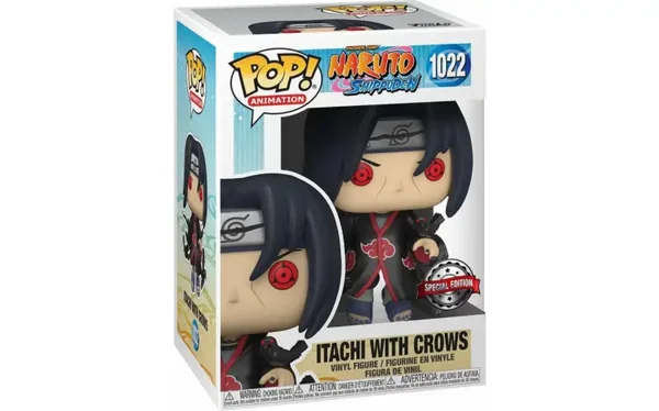 Naruto Funko Pop! Itachi w/Crows 9 cm