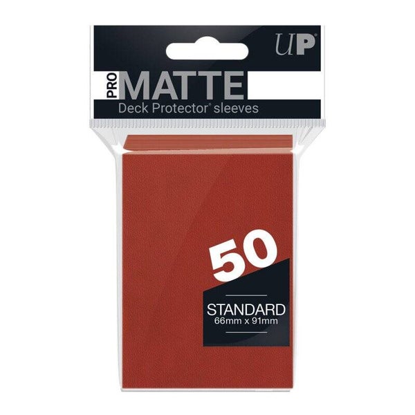 Ultra PRO Sleeves Pro-Matte - Standaard Rood (50 sleeves)