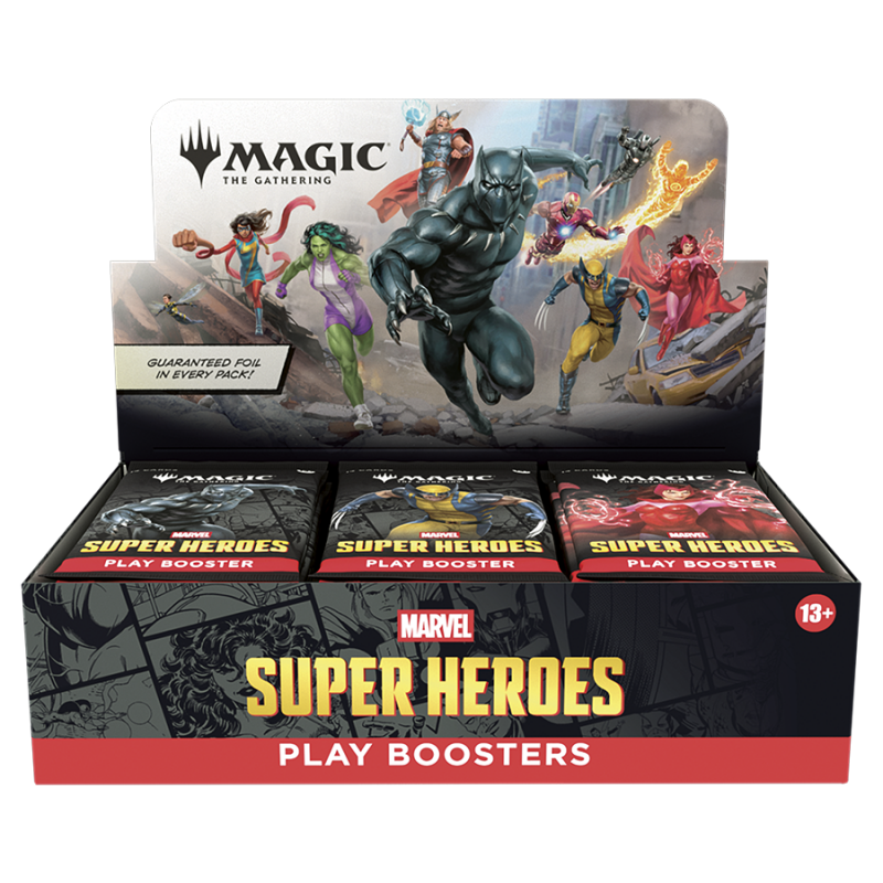 MTG - Marvel Super Heroes Play Boosterbox (30 Boosters) - EN