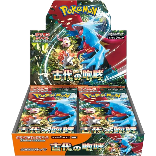 Pokémon Ancient Roar Booster Box (SV4K) Japans
