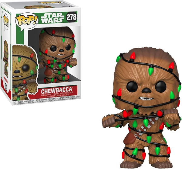Star Wars POP!  Chewbacca (Holiday with Lights) Funko