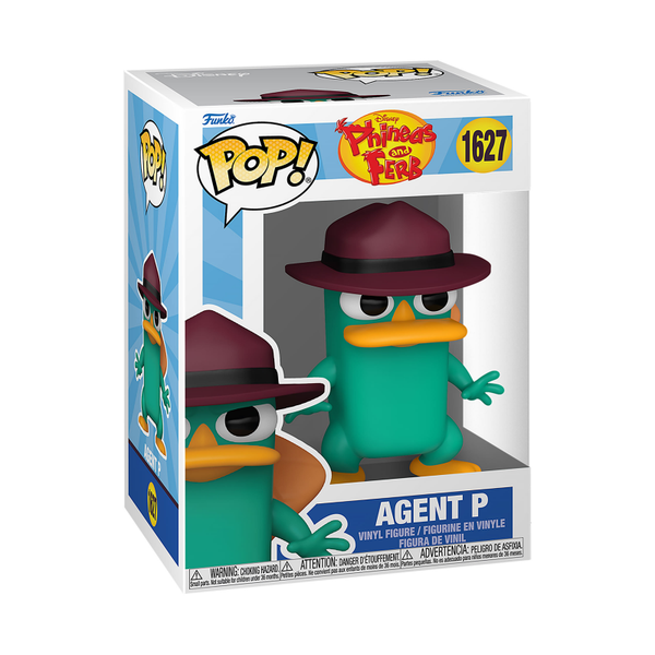 Funko POP! Phineas and Ferb Agent Perry Vinyl Figure 9 cm