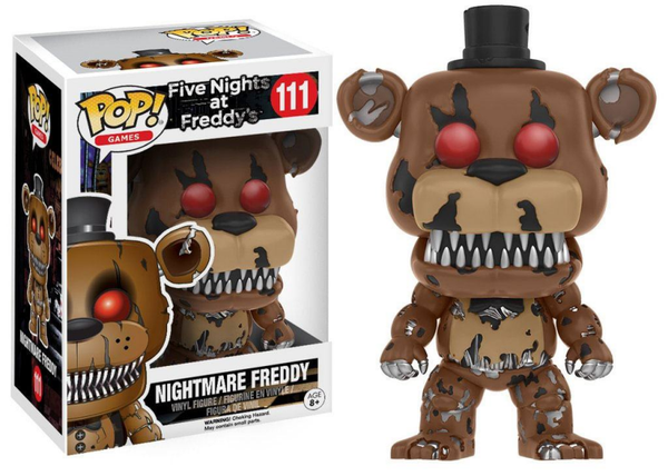 Five Nights at Freddy's Funko POP! Nightmare Freddy 9 cm