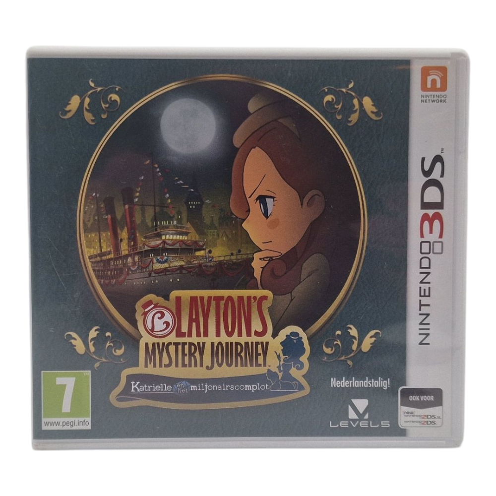 Nintendo 3DS - Layton's Mystery Journey: Katrielle en het Miljonairscomplot