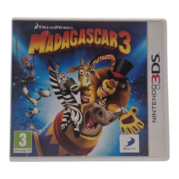 Nintendo 3DS - Madagascar 3: Europe's Most Wanted