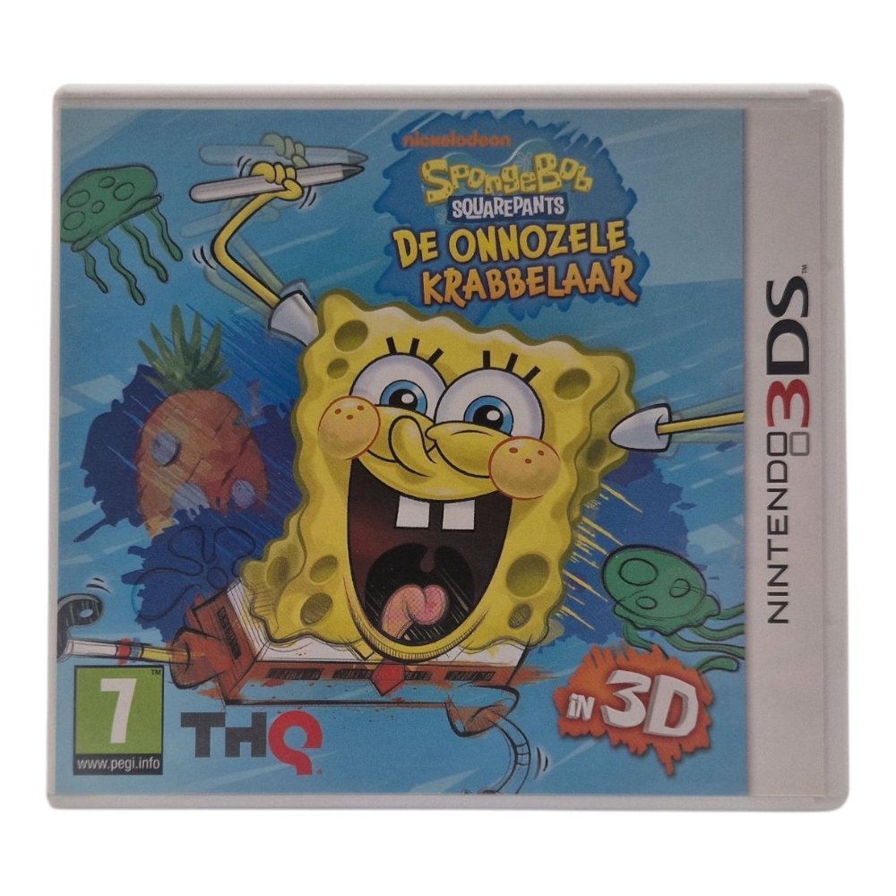 Nintendo 3DS - Spongebob De Onnozele Krabbelaar