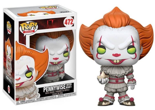 It Funko POP! Pennywise (with Boat) 9 cm