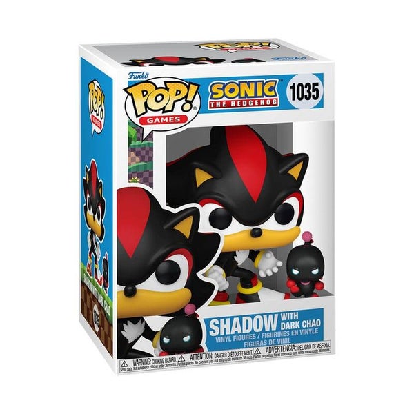 Sonic The Hedgehog Funko POP & Buddy! Shadow w/DChao 9 cm