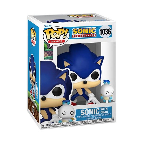 Sonic The Hedgehog Funko POP & Buddy! Sonic w/ HChao 9 cm