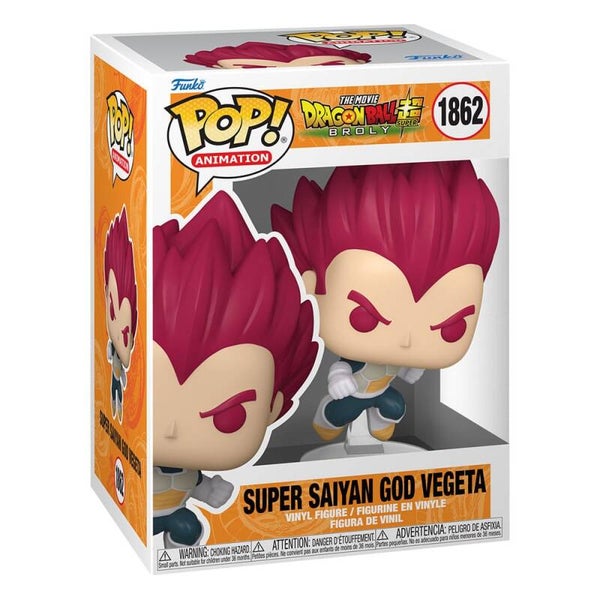 Dragon Ball Super: Broly Funko POP! Super Saiyan God Vegeta 9 cm