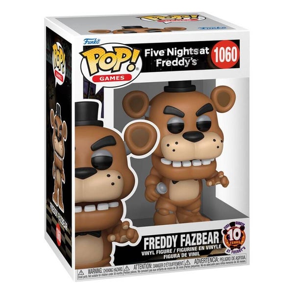 Five Nights at Freddy's Funko POP! 10th Anniversary - Freddy 9 cm