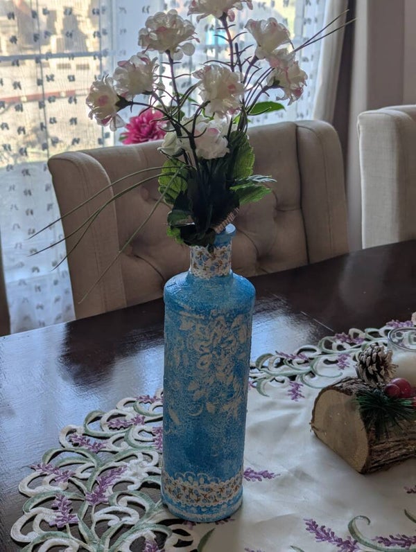 Bello florero, decoración para toda la casa.