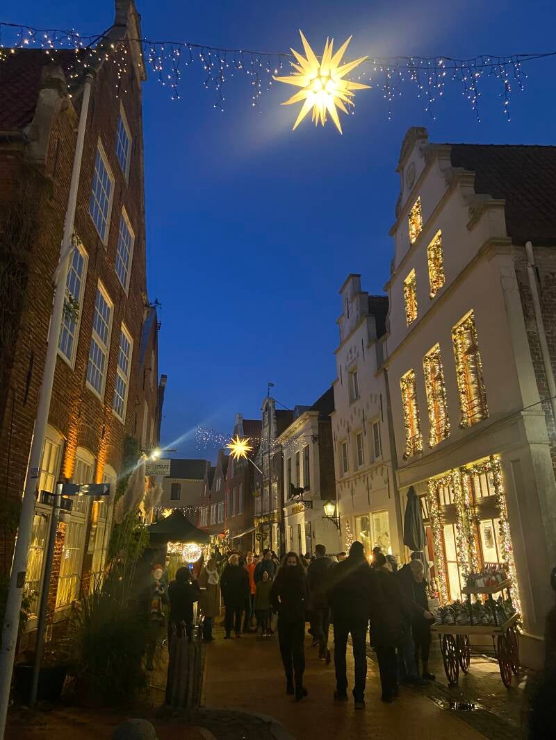 Weihnachtsmarkt Leer, Bedandbreakfast Lutje Borg Westoverledingen Ostfriesland