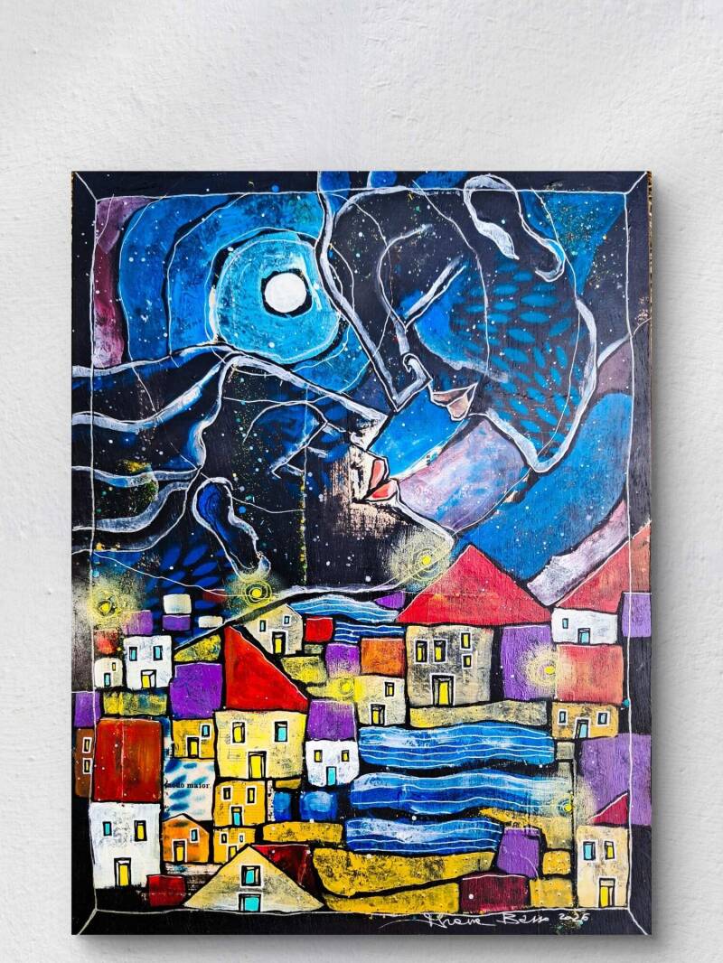 irene girassol basso original painting