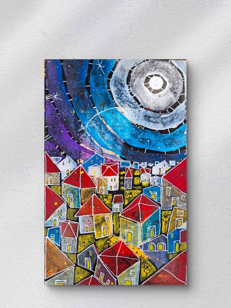 irene girassol basso original painting