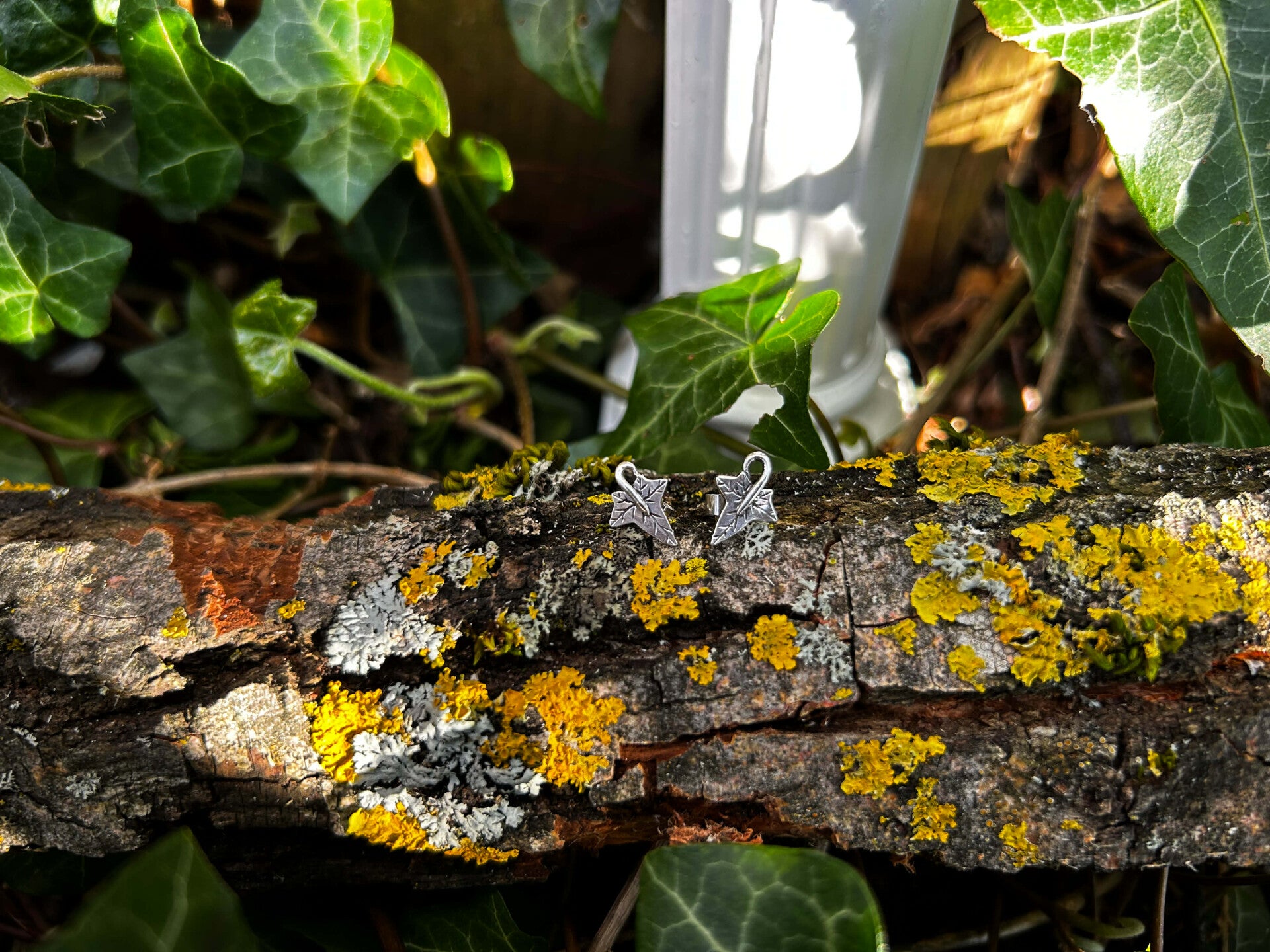 Puces d'oreilles elfique "Flindya'lys" - Argent massif