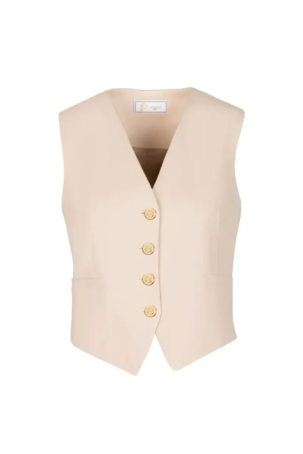 Lorense Gilet Beige