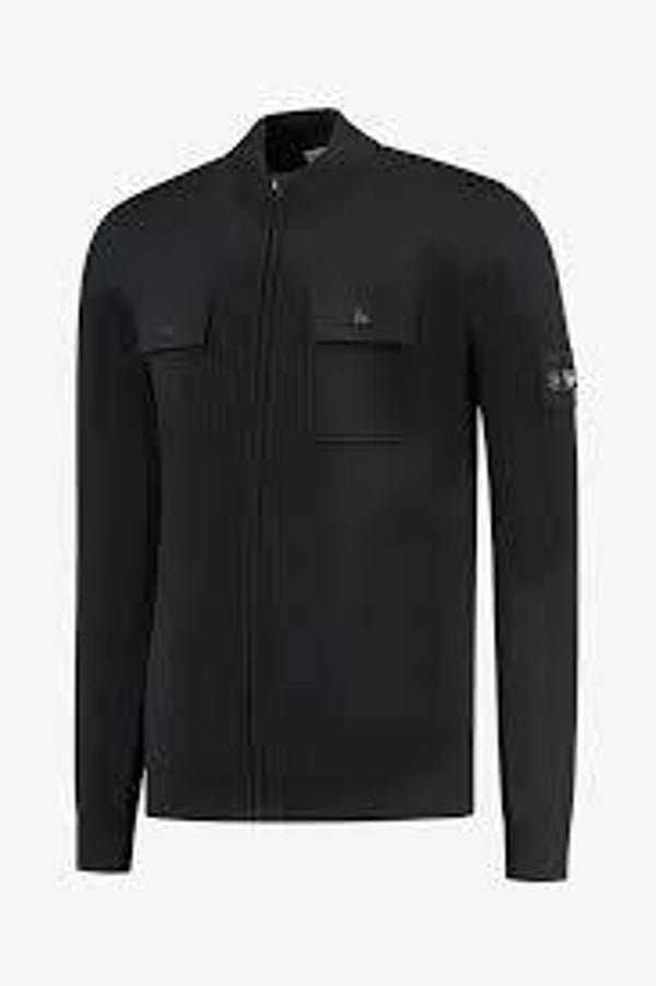 FROMANTEEL KNITTED VEST - BLACK