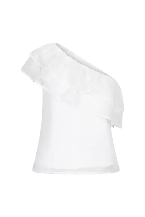 Lofty Manner Top Indira | White